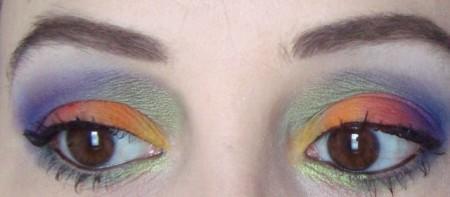 Mes yeux flirtent avec l’arc en ciel