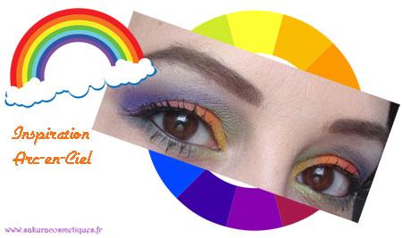 Mes yeux flirtent avec l’arc en ciel