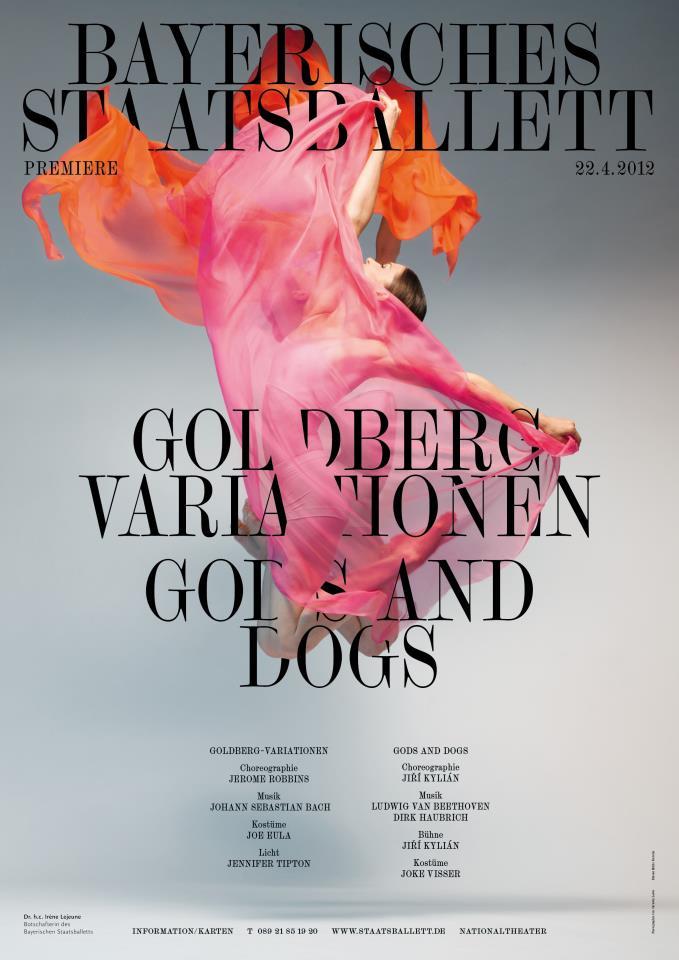 Première: Gods and Dog's et les Variations Goldberg au Bayerisches Staatsballett