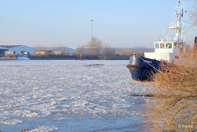 La Loire gelée