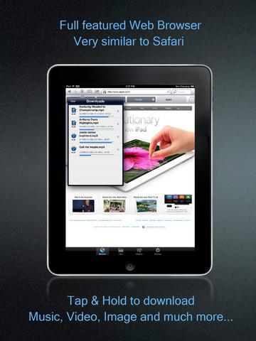 Téléchargez du contenu simplement avec X Downloader pour iPhone et iPad