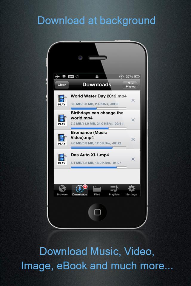 Téléchargez du contenu simplement avec X Downloader pour iPhone et iPad