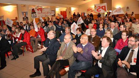 PRESIDENTIELLES 2012 ATHIES HARLEM DESIR salle assise