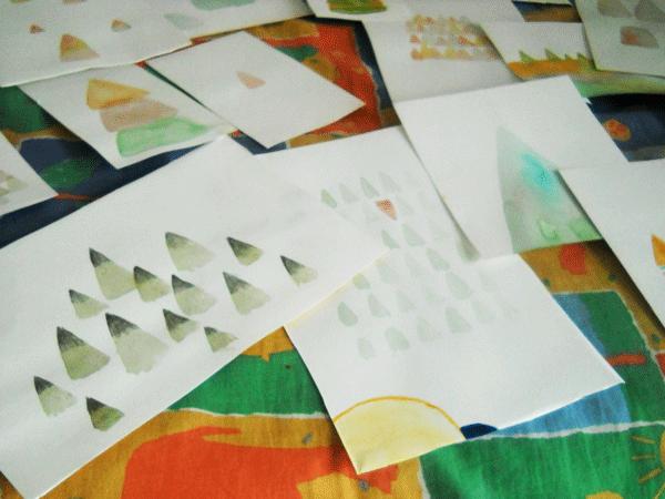 1, 2 et 3 : un petit aperçu de mon mémoire.Ici c'est la v...