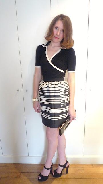 LOOK DU JOUR: BLACK AND WHITE ALLURE