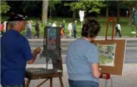 Les peintres dans la rue  en 2012 . . . et autres concours
