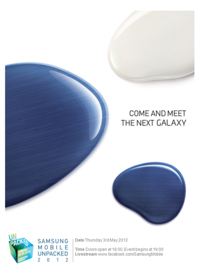 invite thumb 413x540 La Samsung Galaxy S3 annoncé le 3 mai !