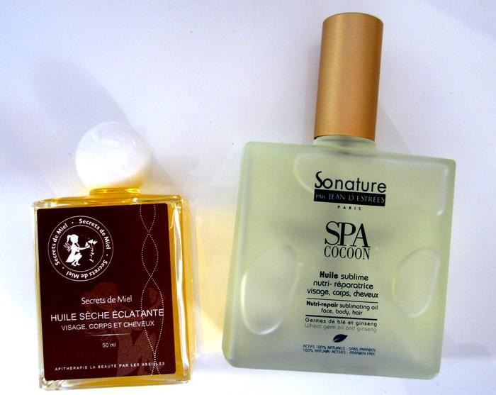 Huiles sèches – Jean d’Estrées et Secrets de Miel