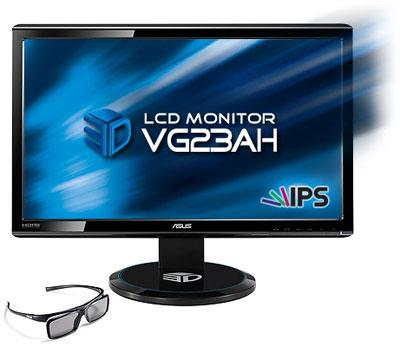 ASUS VG23AH 23 Inch 3D LCD Monitor Asus annonce encore un nouvel écran 3D