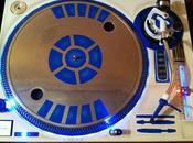 Star Wars platine customisée façon R2-D2