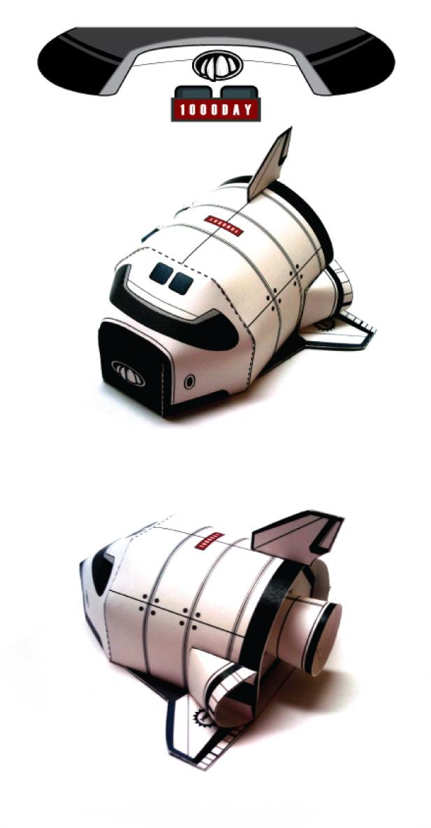 ’1000 Space Shuttle’ de 1000DAY