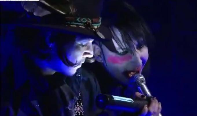 Marilyn Manson en duo avec Johnny Depp