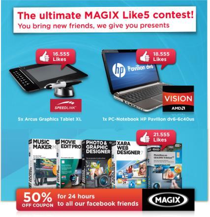 The ultimate MAGIX Like5 contest MAGIX et AMD ont un ordinateur portable à offrir !