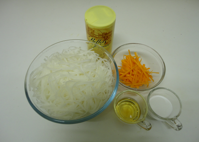 Légumes marinés - Kohaku Namasu 紅白なます