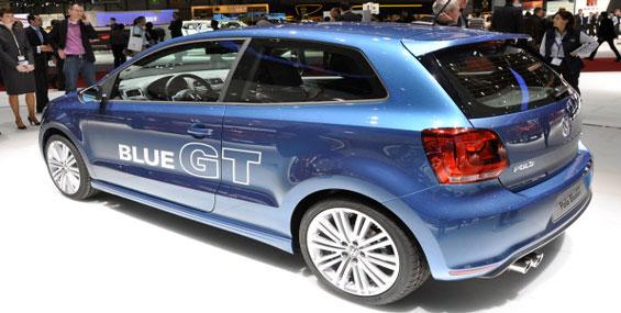 VW a dévoilé sa Polo Blue GT 2013