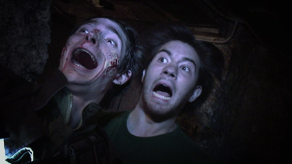 Raph et le Visiteur du Futur... prêts à l'action!