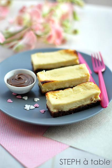 mini Cheese-cake au Nutella®