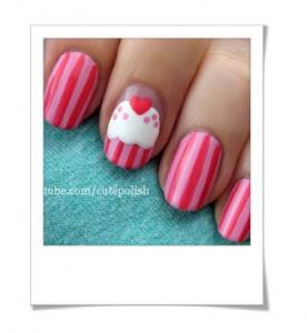 Nail Art Cupcake