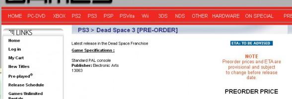 Dead Space 3, une annonce imminente ?