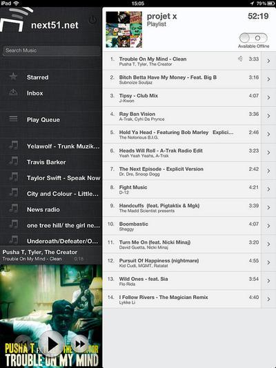 Spotable, client Spotify pour iPad...