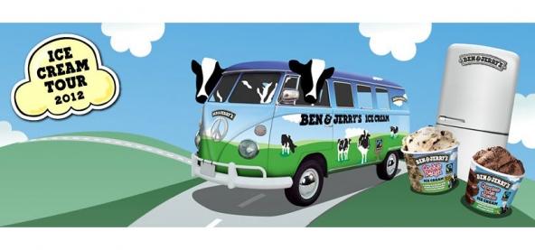 Ice Cream Tour Ben & Jerry’s : Tournée de glaces gratuites !