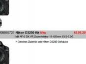 Rumeur premiers détails pour Nikon D3200