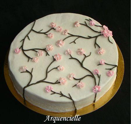 Gâteau cerisier japonais