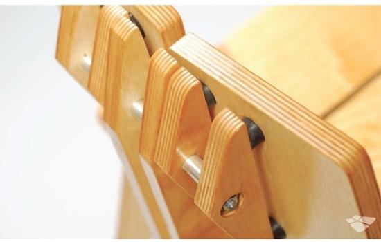 Tectonic Ergonomic Plywood Chair - Eddie Licitra  - 3