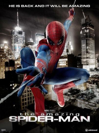 spider poster 405x540 Nouveau trailer pour The Amazing Spider Man