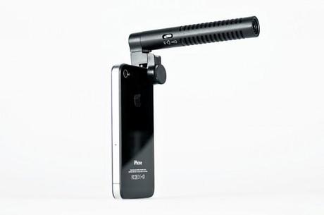 iphone boom mic 600x399 Boom Mic : Un micro directionnel pour votre iPhone