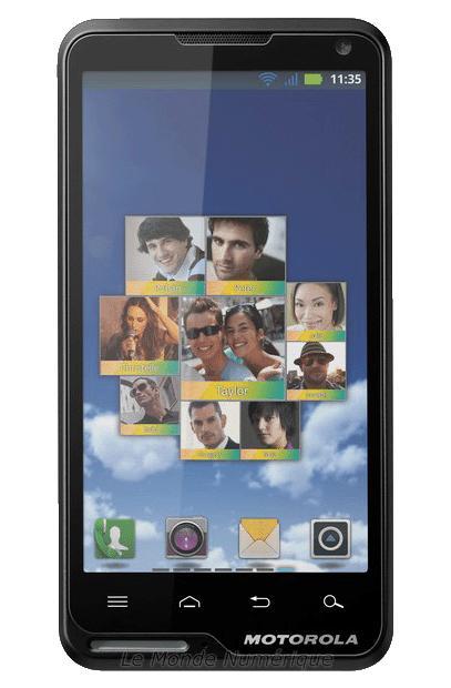 Test du smartphone Motorola Motoluxe XT615 sous Android