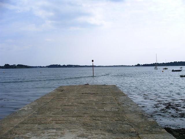 le complexe de l'Isle à marée basse