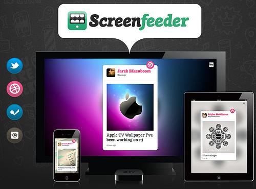 Screenfeeder… et si vous montriez vos flux sur grand écran ?