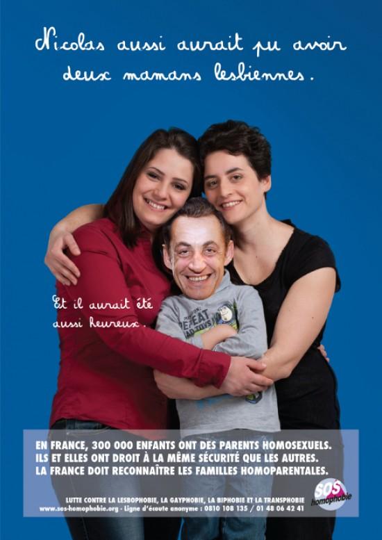 Sos homophobie met en scène les candidats à la présidentielle