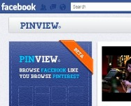 geek - pinview votre timeline facebook façon pinterest application facebook pinterest