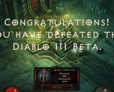 Diablo III en open beta ce WE !