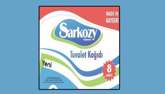 Sarkozy,c’est aussi le nom d’une marque de PQ turque