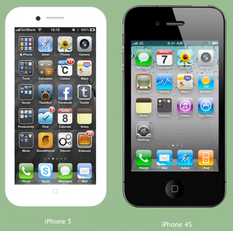 Et si l'iPhone 5 était doté d'un écran 4 pouces ? Des images de concept