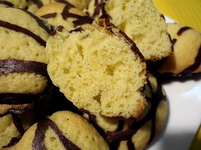 Madeleines zébrées