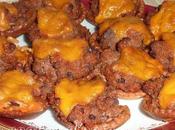 mini-tartelettes façon hamburgers
