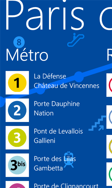 L'application Paris ci la Sortie disponible aussi sur Windows Phone