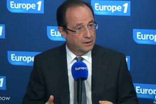François Hollande sur Europe 1 ce matin (20-04-2012)