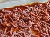 Pizza magret canard séché