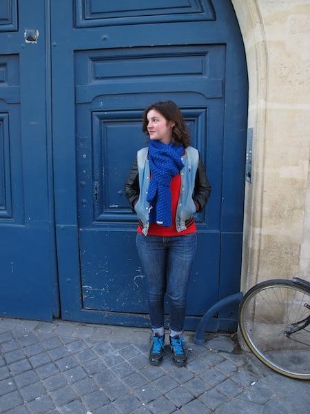 Olivia et sa veste Replay