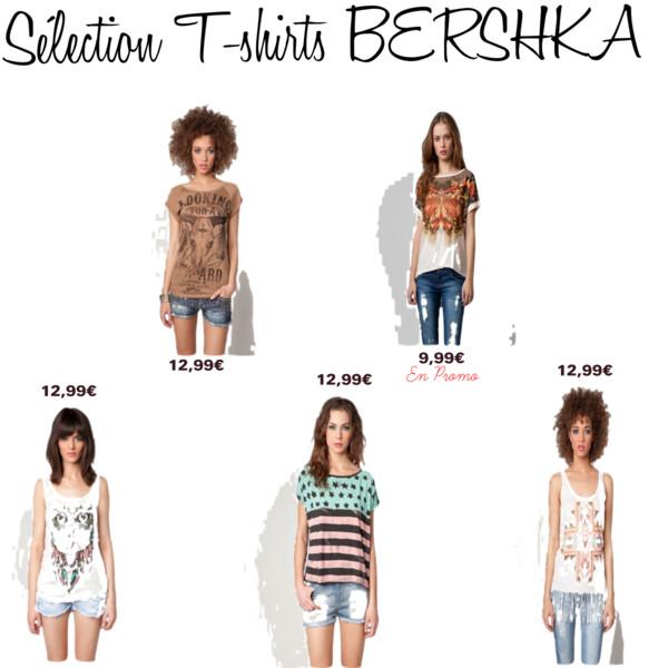 Sélection T-shirts BERHSKA