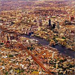 Aerial map, London - 5-3