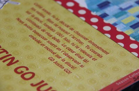 Go Justin Go! :: Scrapbooking