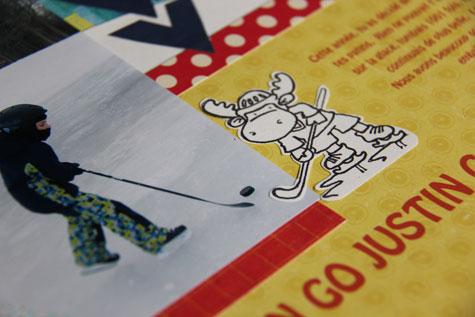 Go Justin Go! :: Scrapbooking