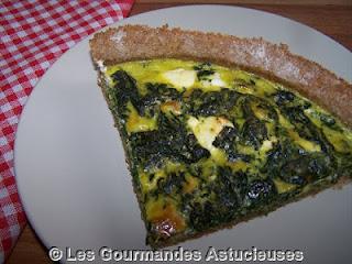 Quiche aux Orties et Fanes