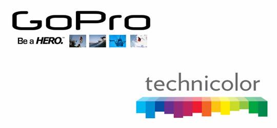 GoPro s’associe à Technicolor